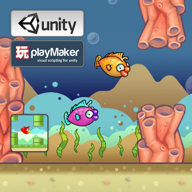 playmaker flappy bird cover art unity 3d sauce
