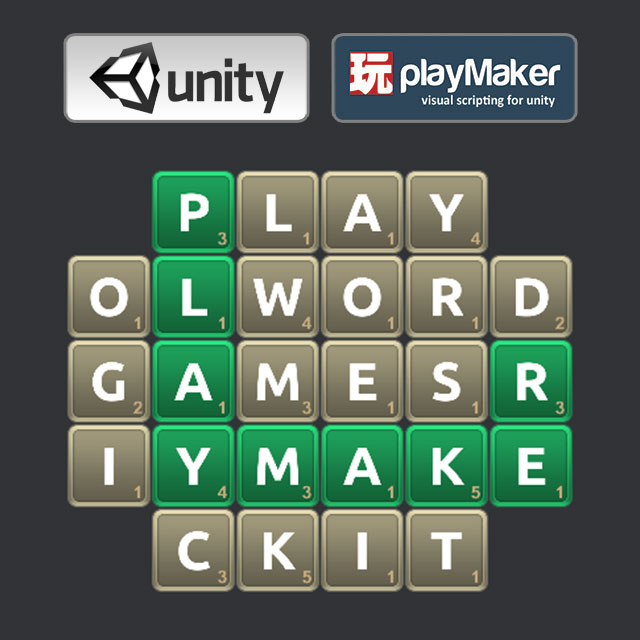 playmaker word game cover art unity 3d sauce