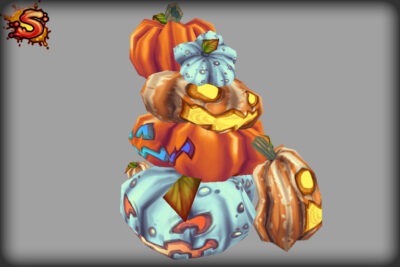 halloween pumpkins & jack-o’-lanterns stack and unity 3d sauce