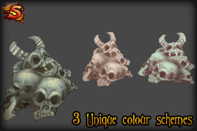 skeleton bone prop colors unity 3d sauce