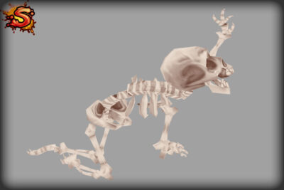 skeleton decoration unity 3d sauce